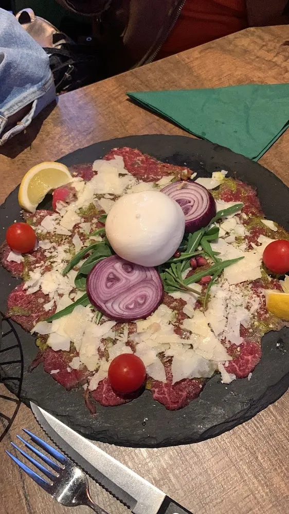 Carpaccio À la Burrata